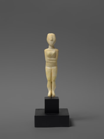Cycladic Figure Attributed to the Kontoleon Master, Kapsala variety,&nbsp;Early Cycladic II, c. 2700&ndash;2600 BC
