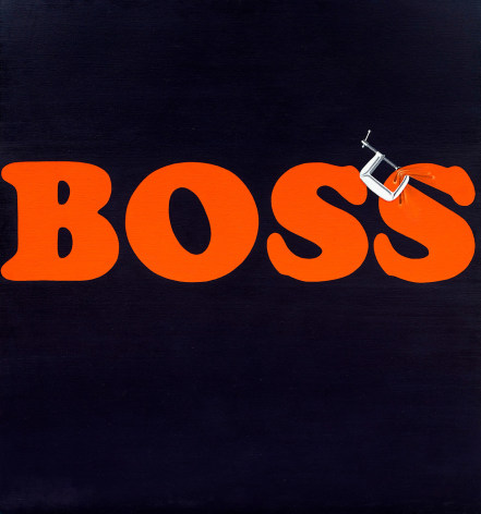 Ed Ruscha Securing The Last Letter (Boss), 1964