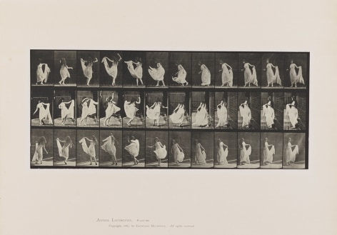 Eadweard Muybridge Dancing (fancy), plate 193 from the series Animal Locomotion, 1887