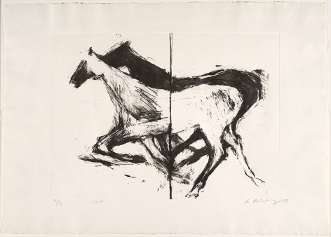 Susan Rothenberg Untitled, 1977