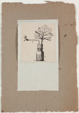 Robert Rauschenberg,&nbsp;Untitled [corked bottle], c. 1952.
