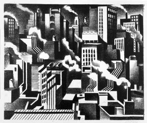 Jan Matulka, Arrangement - New York, c. 1925.