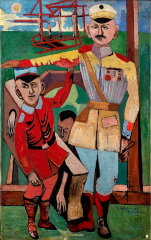 Nahum Tschacbasov, Two Russian Soldiers / The General, 1938