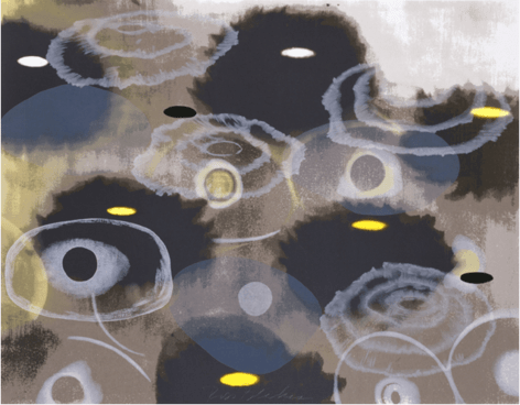 BLECKNER-Ross_Just Because, I_17-color silkscreen_33x42 inches