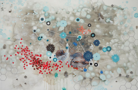 PATTERSON, Heather_Particle_mixed media on panel_43x65