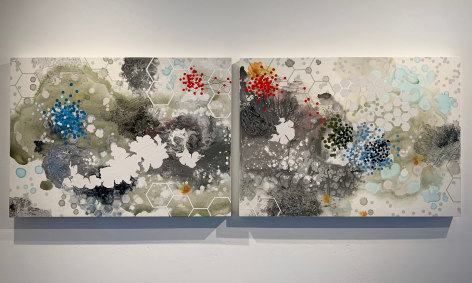 PATTERSON-Heather_Uncharted Territory (diptych) 30x84_mixed media on panel_2019