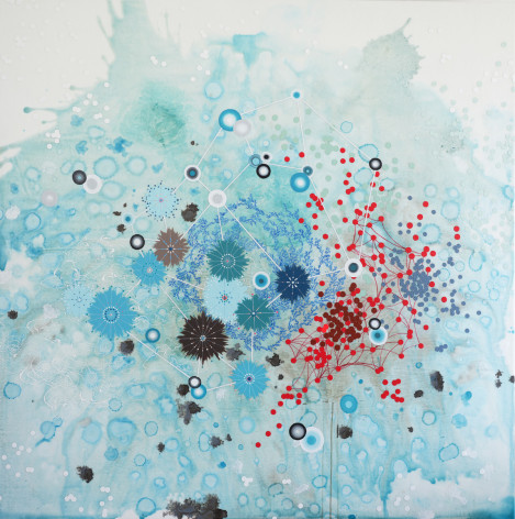 PATTERSON, Heather_Cumulate_mixed media on panel_59x59
