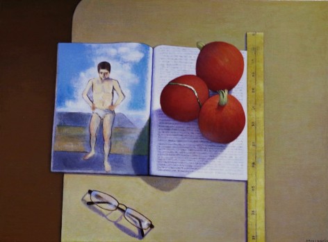 DAMIANO-Frank_Pomegranates and Cezanne_24x18