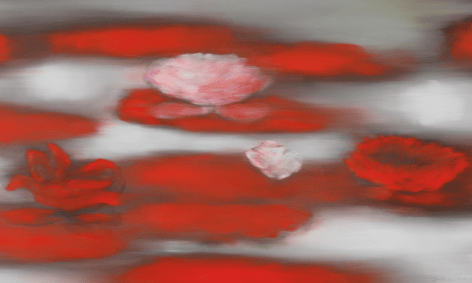BLECKNER-Ross_Floating Red_archival pigment print_42 x 70 inches