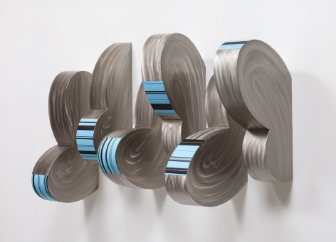 HOWE-Brad_Clouds_stainless steel and urethane_38x64x20