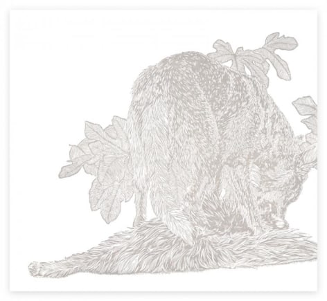 Murr-Greg_Ecce_Natura_woodcut relief print on paper_16x17