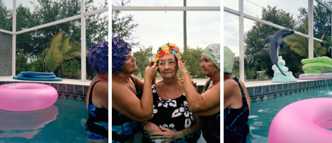 Doting on Jane, 2007.&nbsp;Three-panel archival pigment print, available as&nbsp;24 x 60 or 40 x 90 inches.&nbsp;