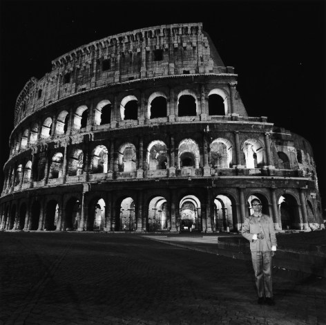 Rome, Italy, 1989. Gelatin silver print, 16 x 16 inches.
