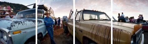 Two Trucks, 2008.&nbsp;Four-panel archival pigment print, available as&nbsp;24 x 80 or 40 x 120 inches.&nbsp;