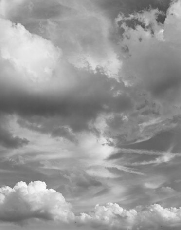 Clouds #89, New York City, from the series Rocks and Clouds, 2015. Gelatin silver print, 40 x 30 or 68 x 54 inches.&nbsp;