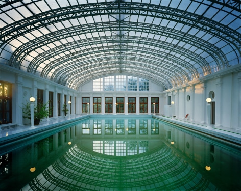 Ukrainian Swimming Pool, from the series Russia, 2003. Archival pigment&nbsp;print. Available at 30 x 40 inches, edition of 10, or 40 x 50 inches, edition of 5, or 50 x 60 inches, edition of 3, or 70 x 90 inches, edition of 3.