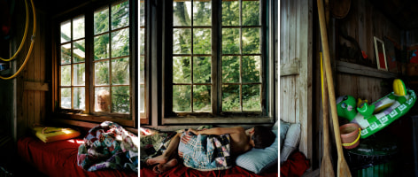 Letting Go of The Day, 2008. Three-panel archival pigment print, available as&nbsp;24 x 60 or 40 x 90 inches.&nbsp;