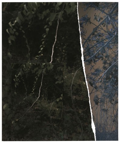 GD19_279, 2019. Unique collaged archival pigment print, 21 3/4 x 19 1/4 inches.