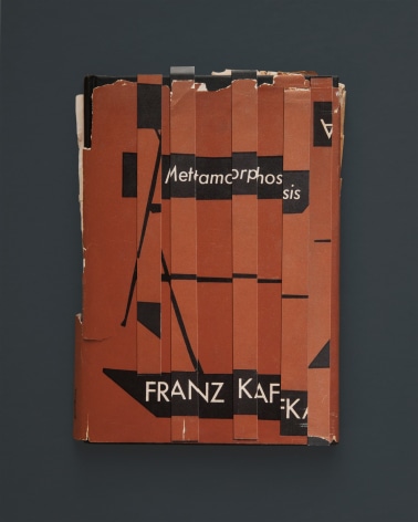 Kafka, Metamorphosis,&nbsp;from the series&nbsp;Jackson Pollock&#039;s Books, 2018. Photograph of collaged photographs, archival pigment print, 20 3/4 x 17 inches.&nbsp;