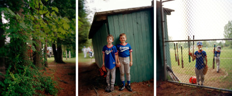 The Braves, 2003. Three-panel archival pigment print, available as&nbsp;24 x 60 or 40 x 90 inches.&nbsp;&nbsp;