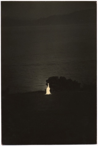 Yamamoto Masao,&nbsp;Untitled #712, 1991,&nbsp;from the series&nbsp;A Box of Ku.&nbsp;Gelatin silver print with mixed media, 9 x 6 3/8 inches.