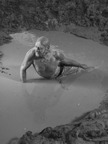 Reflection in Pond, after Cahun (John D), 2022, from the series Men Untitled.