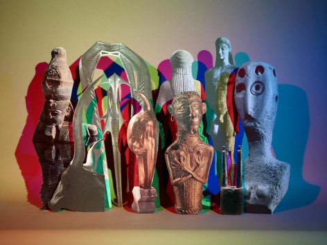 Untitled (Artifacts), 2010. Chromogenic print, 40 x 53 inches.
