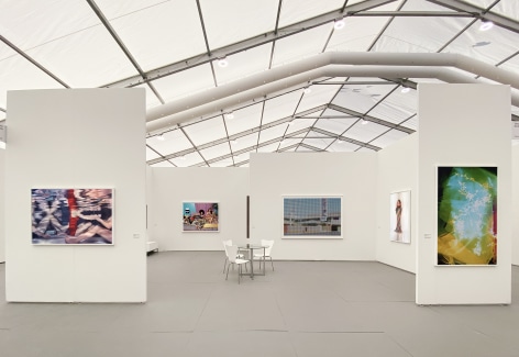 Installation view, Yancey Richardson at Untitled Art: Miami Beach, 2023.