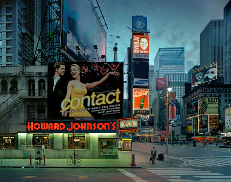 Contact, Times Square, from the series New York, 2002. Archival pigment print. Available at 30 x 40 inches, edition of 10, or 40 x 50 inches, edition of 5, or 50 x 60 inches, edition of 3.