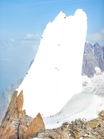 Olivo Barbieri,&nbsp;Alps - Geographies and People 20,&nbsp;2019. Archival pigment print, 59&nbsp;x 45&nbsp;inches.