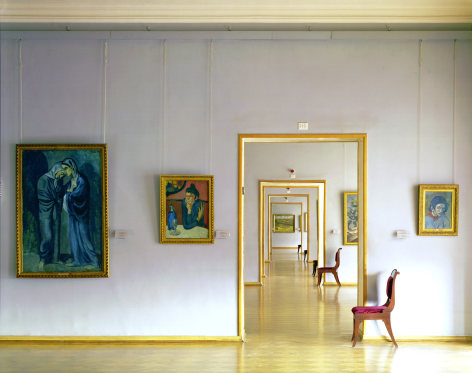 Room 348, Hermitage Museum, from the series Russia, 2003. Archival pigment&nbsp;print. Available at 30 x 40 inches, edition of 10, or 40 x 50 inches, edition of 5, or 50 x 60 inches, edition of 3, or 70 x 90 inches, edition of 3.