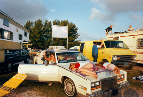 Mitch Epstein,&nbsp;Cocoa Beach I, Florida, from the series Recreation, 1983. Chromogenic print, 20 x 24 inches.
