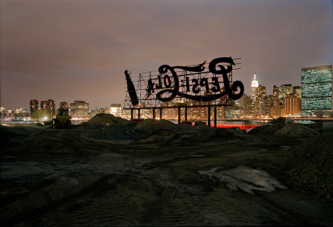 Pepsi-Cola Sign, 2008, Chromogenic Print, available in: 20 x 24 inches, edition of 15; 30 x 40 inches, edition 15; and 40 x 50 inches,