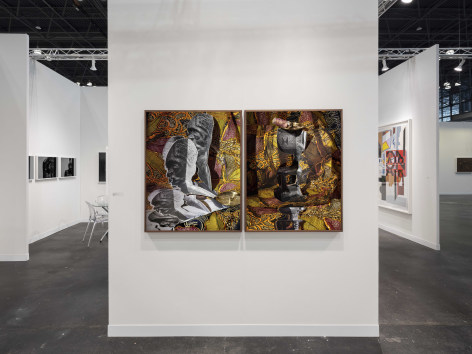 Installation view, Yancey Richardson at The Armory Show, 2022.
