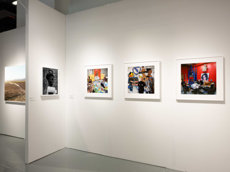 Installation view, Yancey Richardson at The Photography Show, presented by AIPAD, 2023.