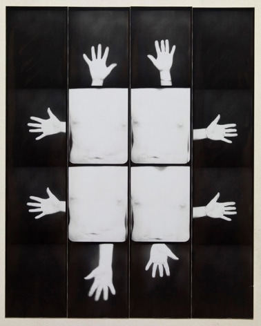 Jared Bark,&nbsp;Untitled, PB #1080,&nbsp;1973. Vintage gelatin silver photobooth prints, 8 x 6 1/2 inches overall.&nbsp;