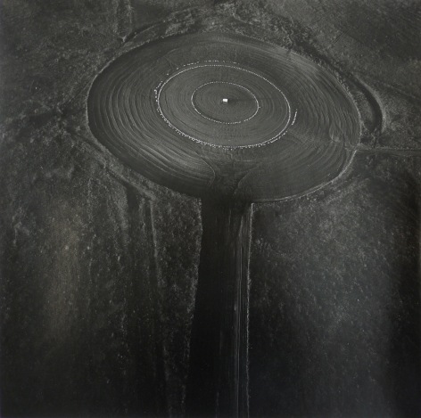 Terry Evans,&nbsp;Smoky Hill Weapons Range Target: Tires, September 30, 1990, 15 x 15 inch gelatin silver print&nbsp;
