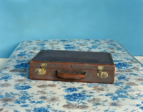 Dad&#039;s Briefcase, from the series Family Business, 2000. Chromogenic print, 30 x 40 inches.