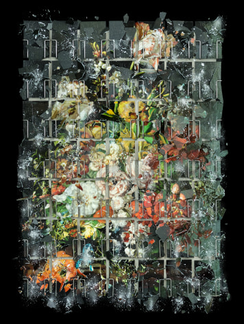 Flower 02&nbsp;(Rijksmuseum), 2021. Archival pigment print, 46 1/2 x 35 inches&nbsp;