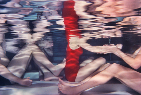 Larry Sultan, Untitled #16, from the series Swimmers, 1978-1982. Archival pigment print, 30 x 44 1/2 inches.