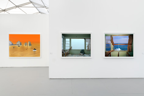 Installation view, Yancey Richardson at Untitled Art: Miami Beach, 2022.