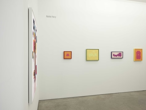 Installation view, Rachel Perry,&nbsp;Unfolded, Yancey Richardson Gallery, 2024.