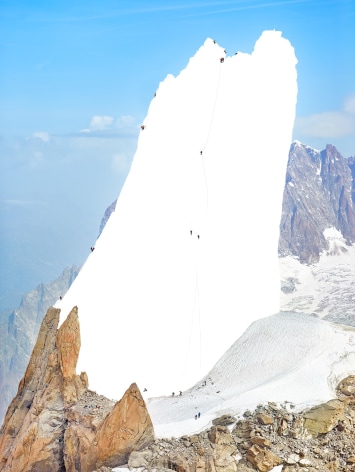 Alps - Geographies and People #20,&nbsp;2019. Archival pigment print, 65&nbsp;x 45 or 85 x 65 inches.
