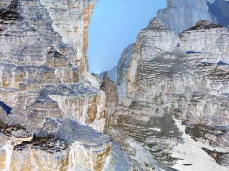 The Dolomites Project #7,&nbsp;2010. 65 x 85 inch archival pigment print. AP 3/3.