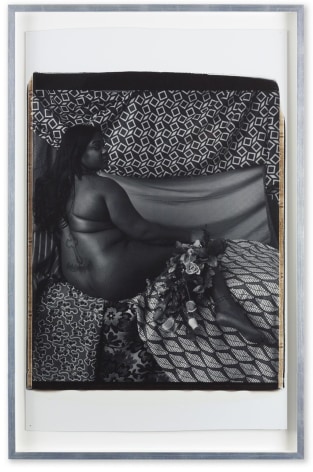 Mickalene Thomas,&nbsp;Melody (Back), 2011. Large-format Polaroid. 38 x 24 3/4 inches, unique.&nbsp;