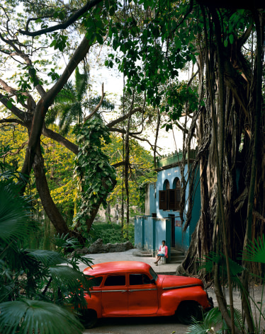 Rosa en la Tropical, from the series Cuba, 2000. Archival pigment print. Available at 40 x 30 inches, edition of 10, or 50 x 40 inches, edition of 5, or 60 x 50 inches, edition of 3, or 90 x 70 inches, edition of 3.