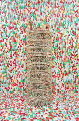 Lost in my Life (bread tags), 2010, archival pigment print,&nbsp;34 x 24 inches, 60 x 40 inches, or 90 x 60 inches.