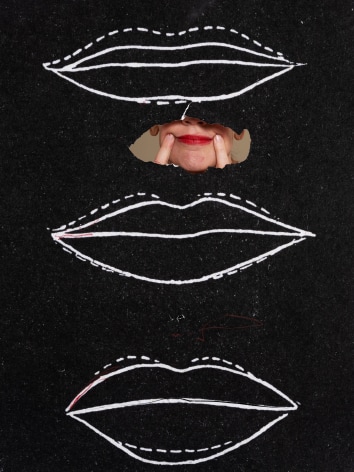 Carolyn Drake,&nbsp;Self-consciousness will seemingly paralyze the lips, 2024, from the series&nbsp;Glorify Yourself. Archival pigment print, 20 5/8 x 15 1/4 inches