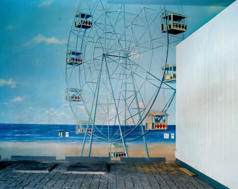 Ferris Wheel Mural Broadway Arcade Times Square, 2004. Archival pigment print, 30 x 40 inches.&nbsp;