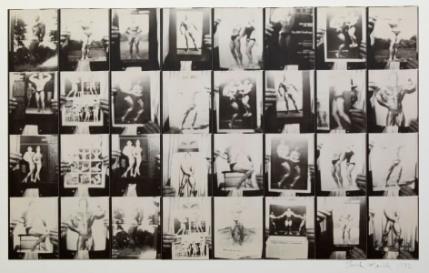 Untitled, PB #1010, 1972. Gelatin silver photobooth prints, vintage.